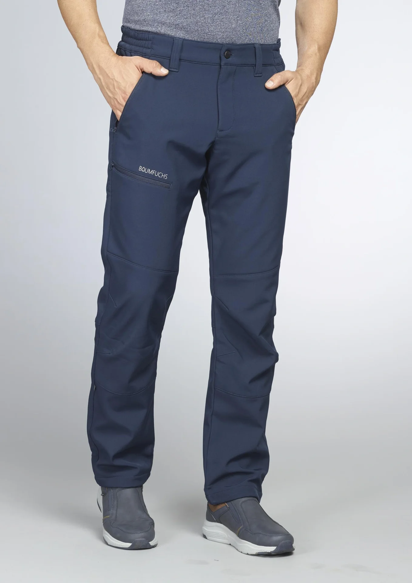 Outdoorhose mit Futter, Farbe marine, Gr.54 - 2
