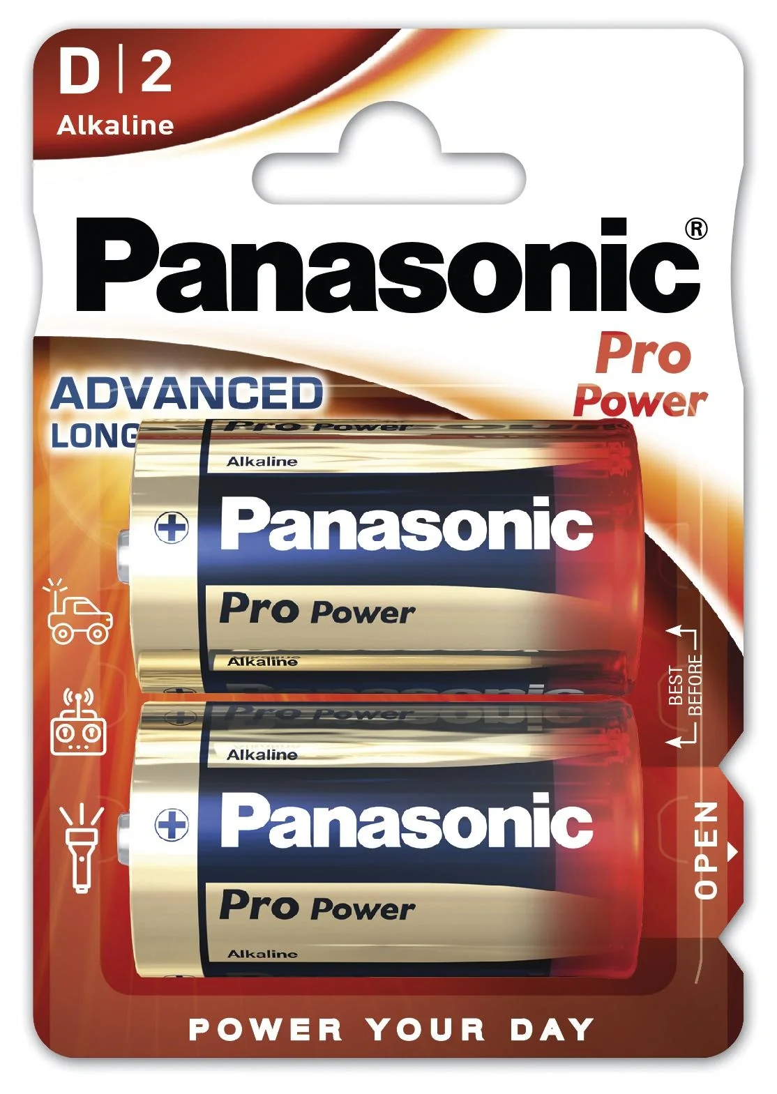 Pro Power Alkaline Mono D Batterie - 2 Stück - 3