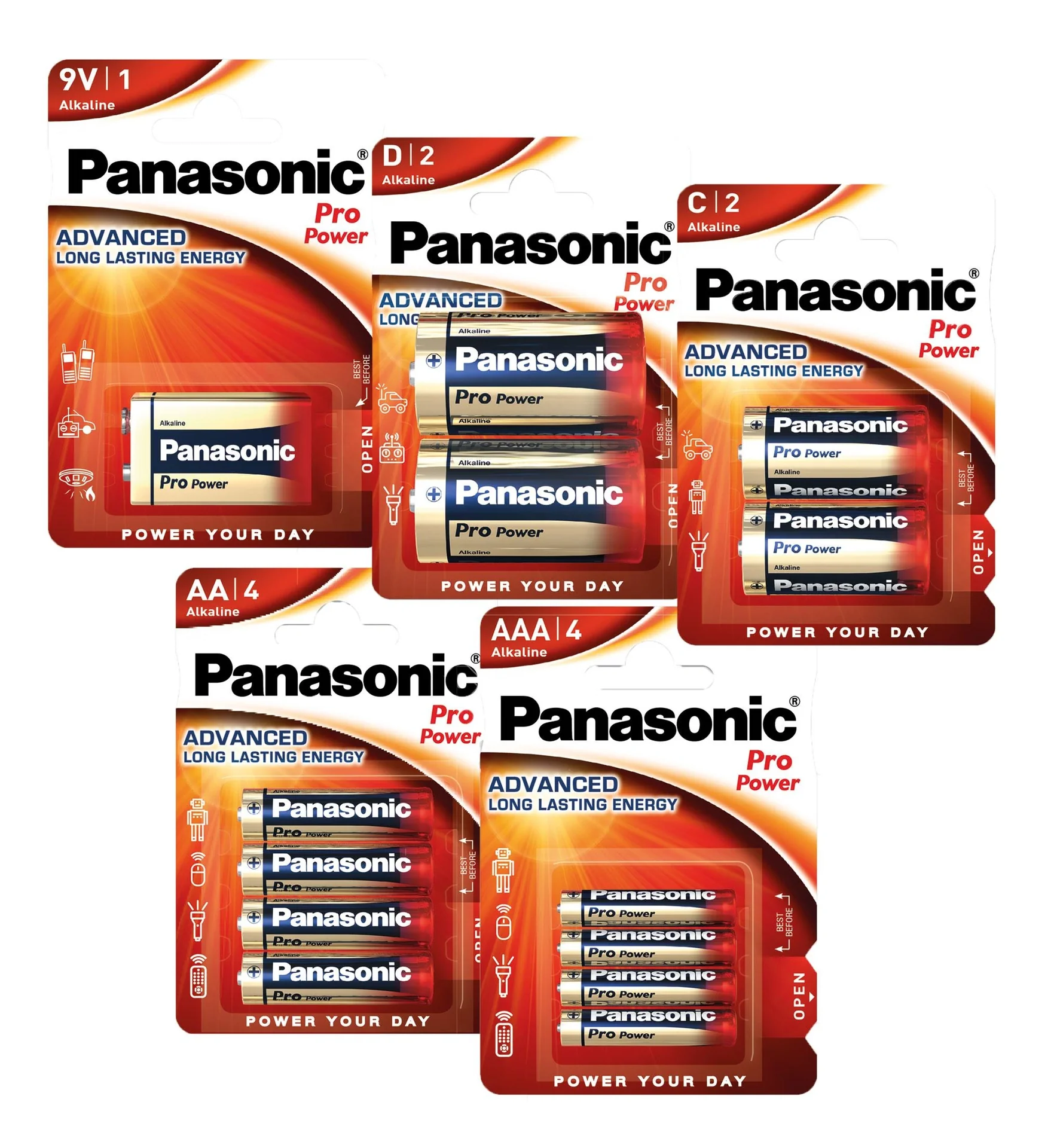 Pro Power Alkaline Mignon (AA) Batterie - 4 Stück - 1