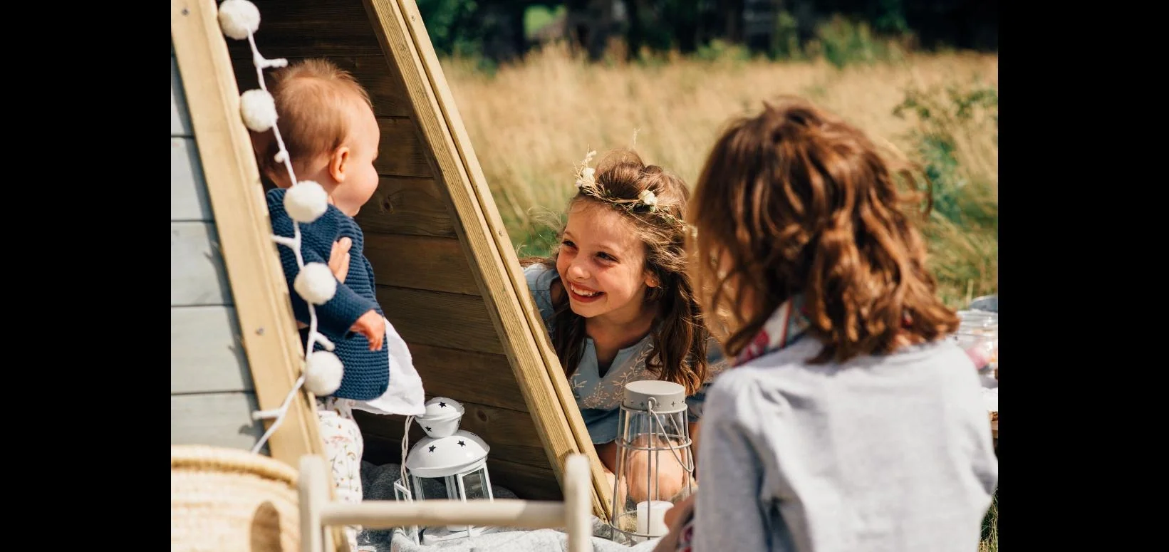 Holz Tipi Hideaway 230, Outdoor-Tipi für Kinder aus Holz, Spielzelt, 2,30 m hoch, natur - 8