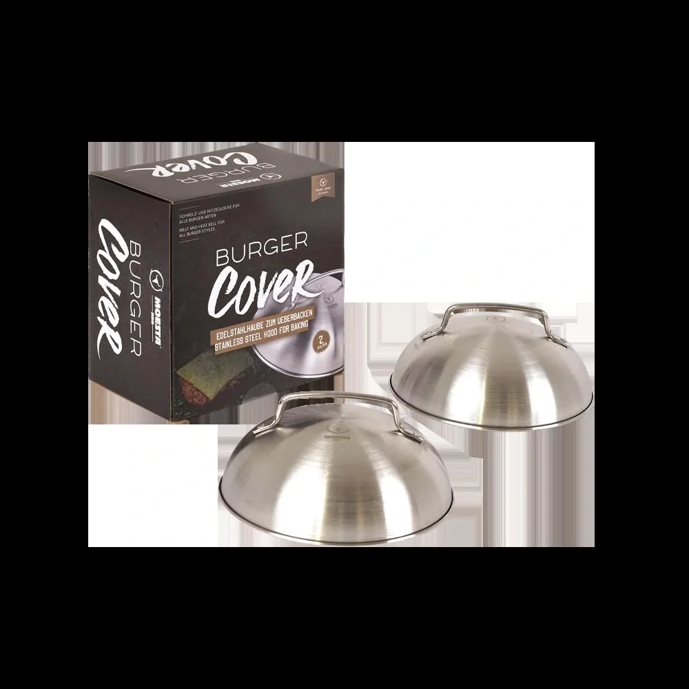 BurgerCover - Schmelzabdeckung für Feuerplatte : 2er Set - 1