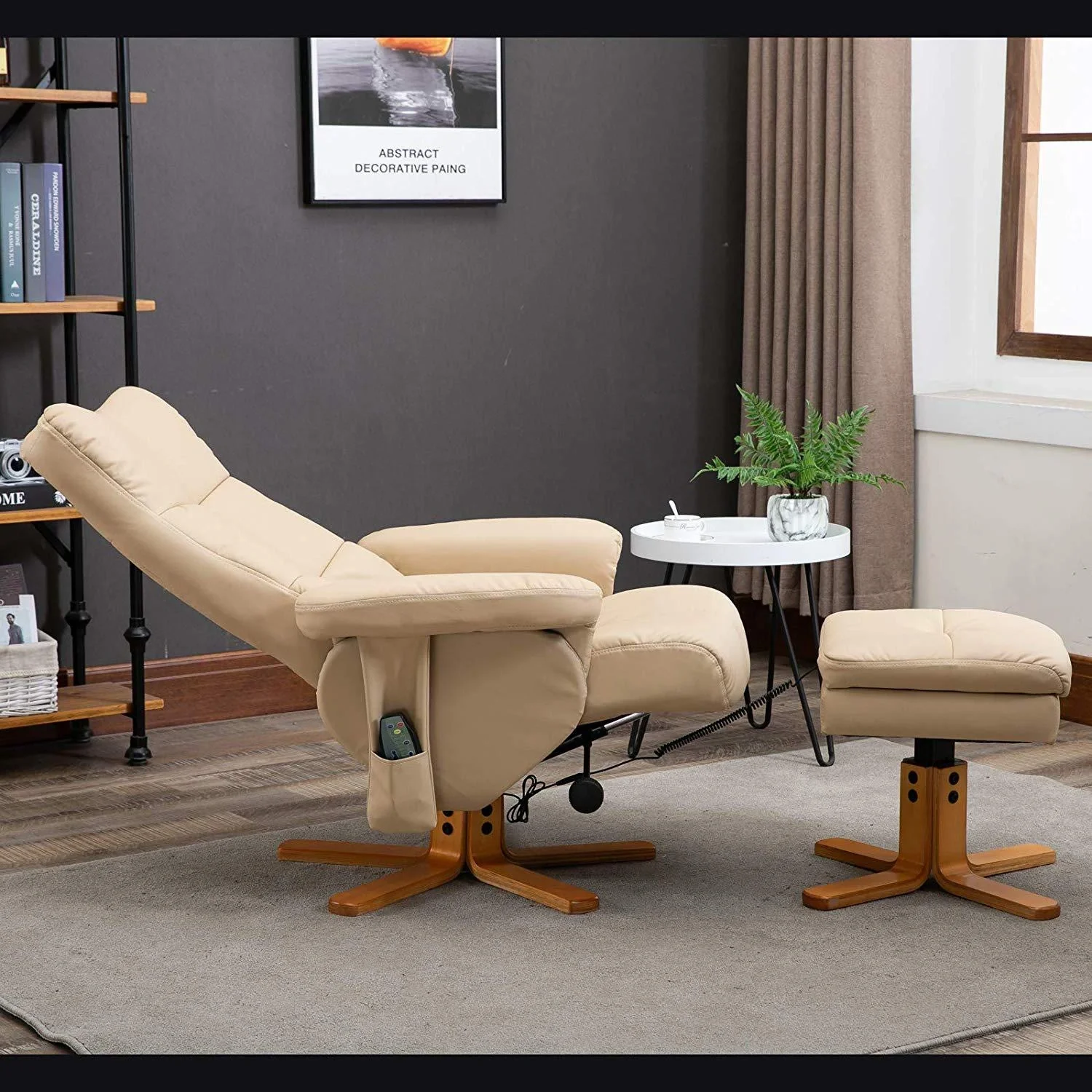 Massagesessel mit Fußhocker - 1