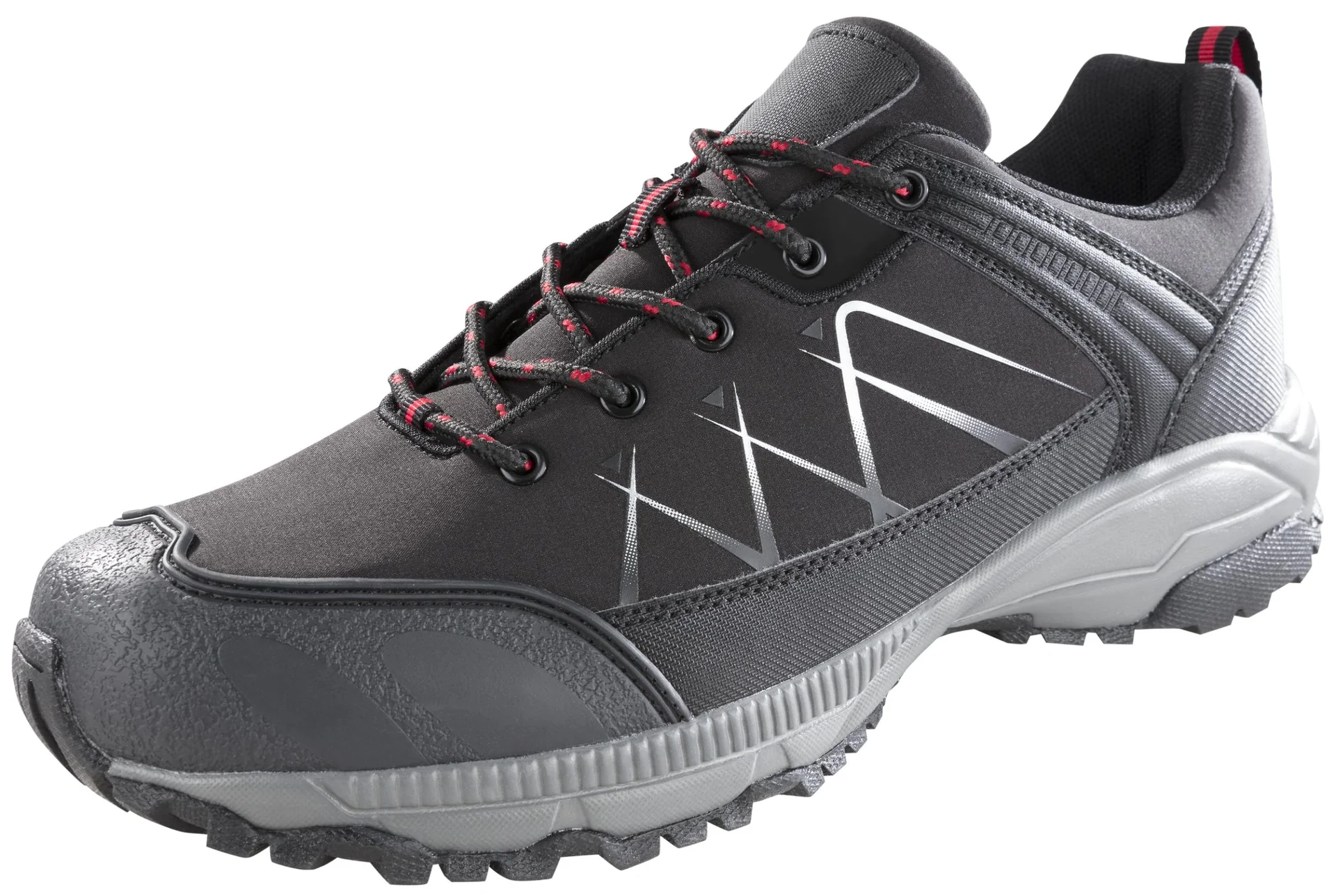 Softshell Schuh, Farbe schwarz/rot, Gr.41 - 1
