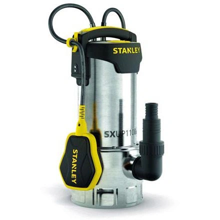 Tauchmotorpumpe - Edelstahl - Schmutzwasser - 1100 W - 1