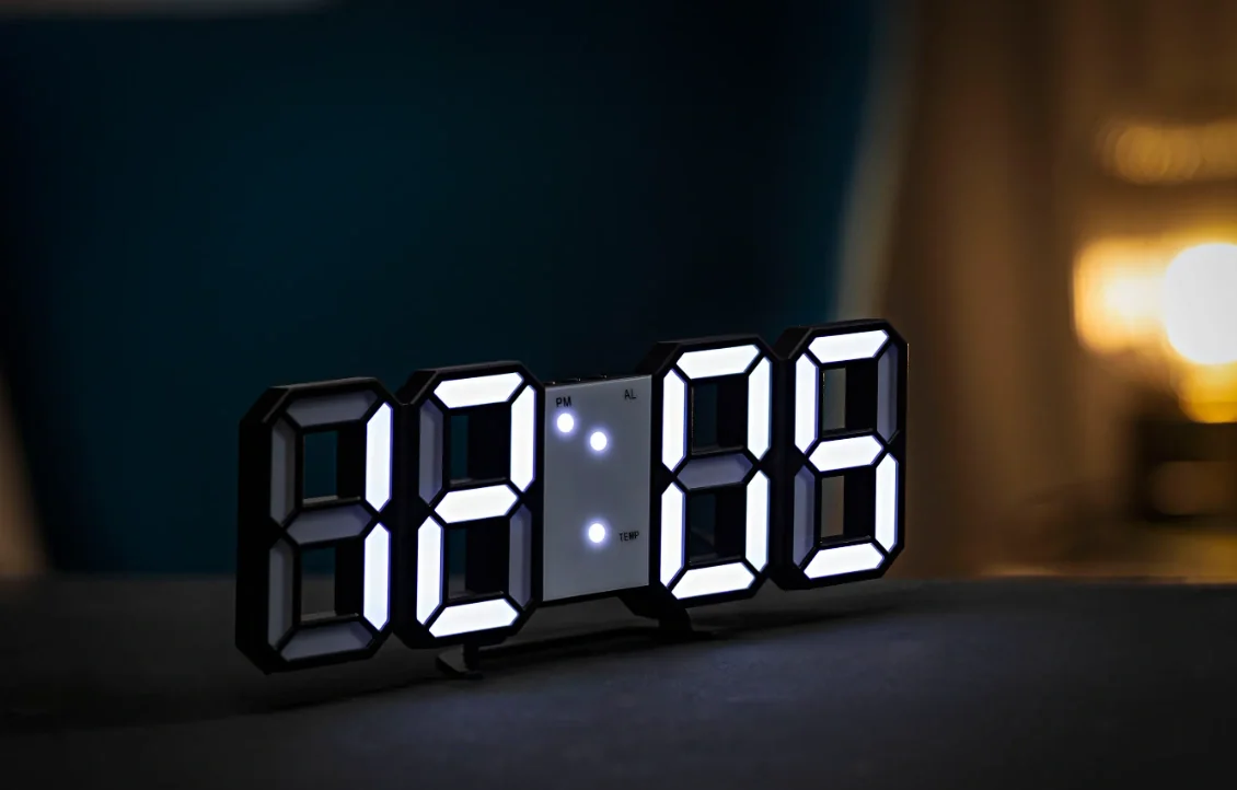 3D LED-Uhr - 5