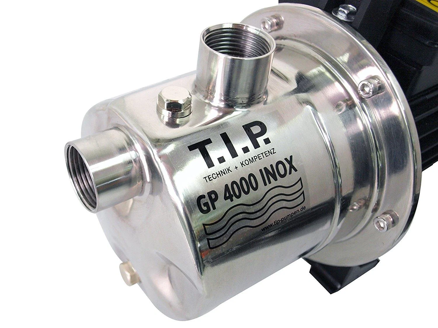 Gartenpumpe Edelstahl GP 4000 INOX, bis 4.000 l/h Fördermenge - 6