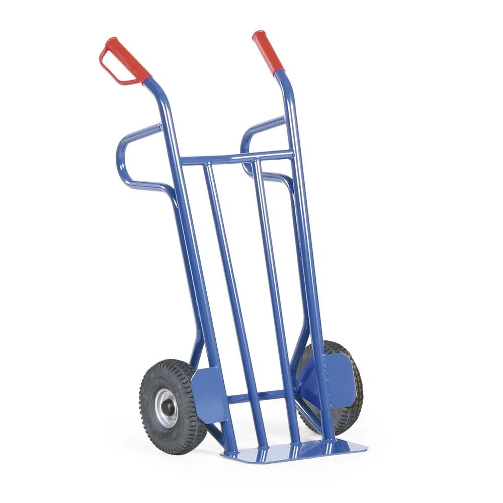 Stahlrohr Sackkarre Luftbereifung 260 mm extra stark - 1