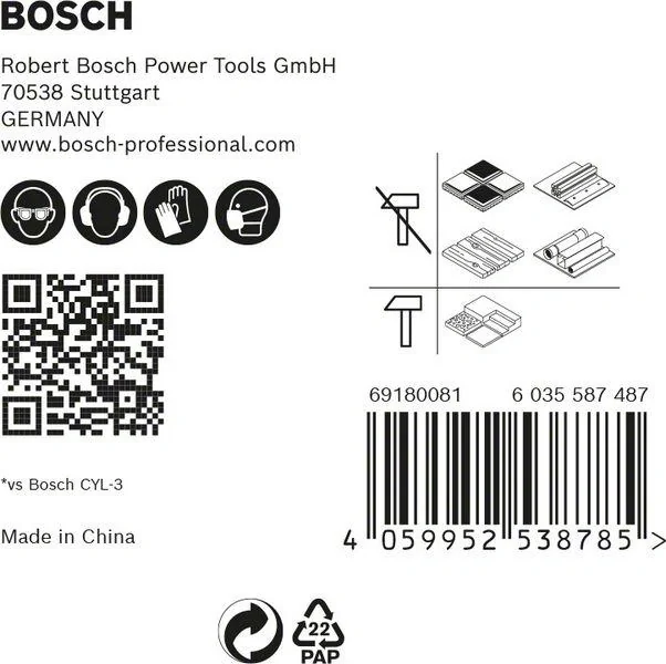 Bohrer-Set HEX-9 MC Expert, 5-teilig - 12
