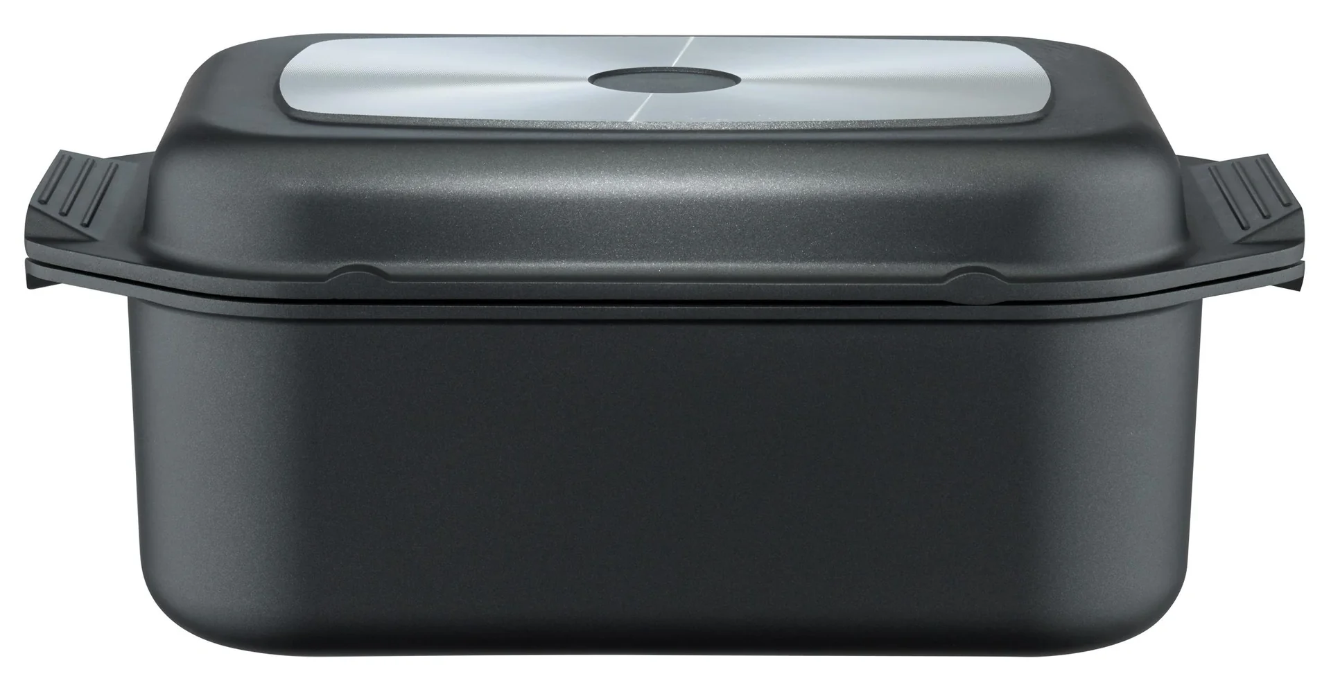 Aluguss Bräter “KARREE” mit Grilldeckel, 6,6 Liter - 3