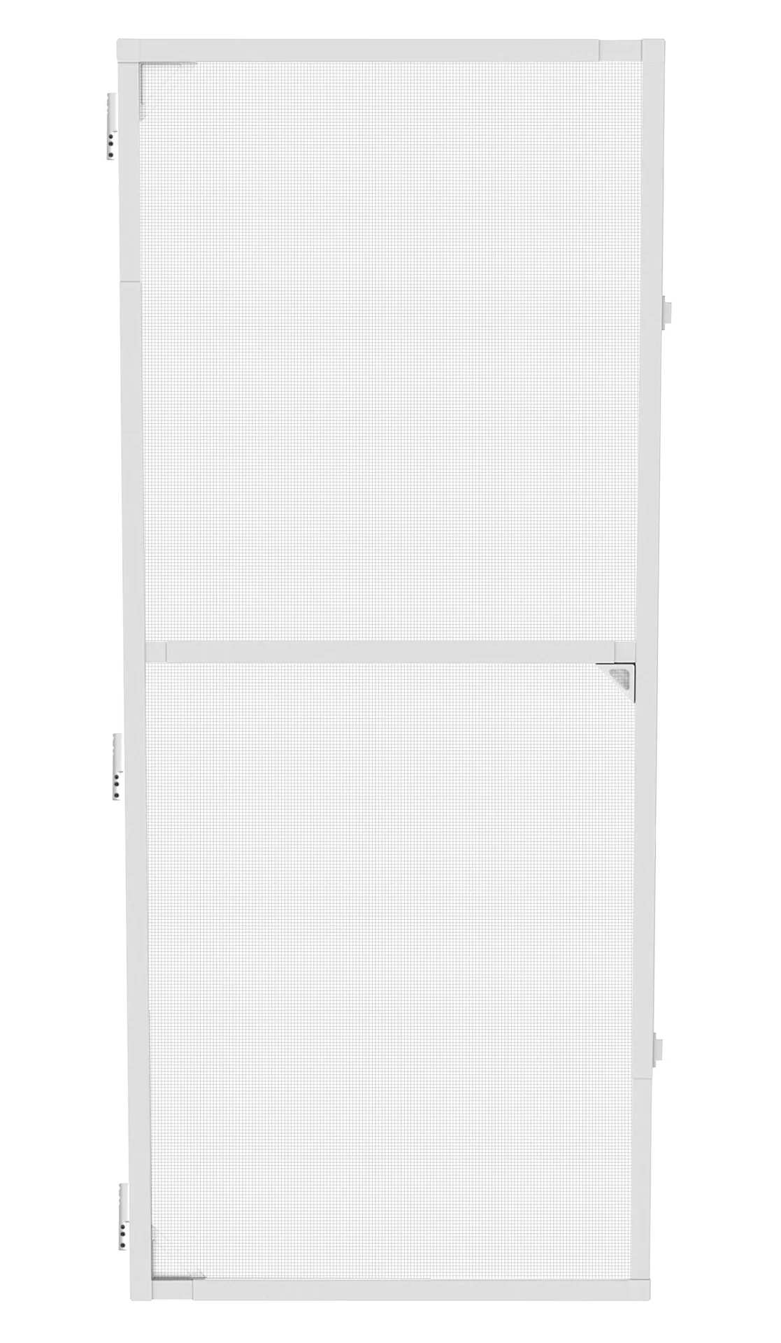 Teleskopierbarer Insektenschutz für Türen, 100 x 215 cm, Weiß - 10