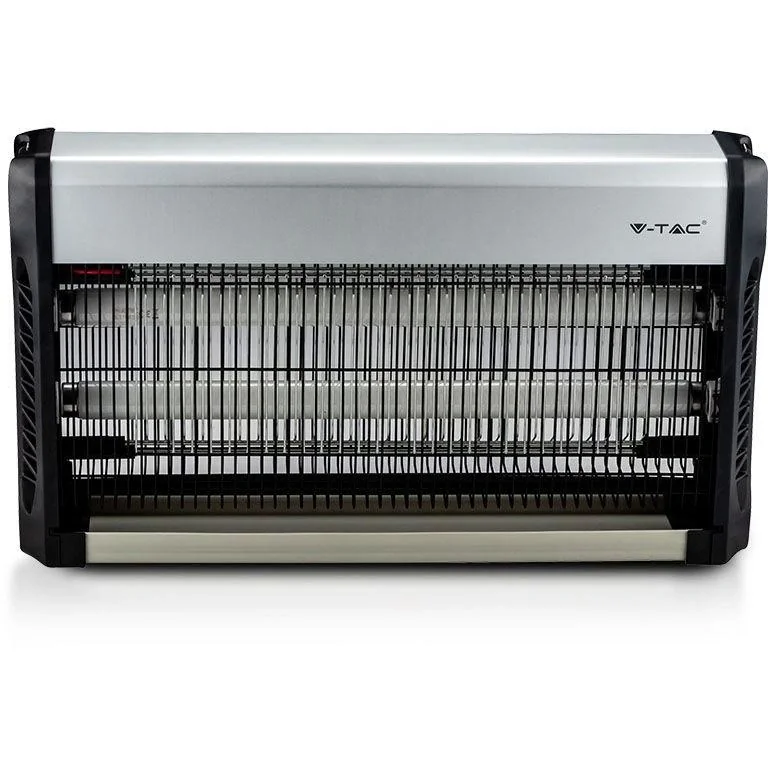 VT-3230 Insektenlampe - 2"15W - 100m Reichweite - UV-Licht - Grau - 7