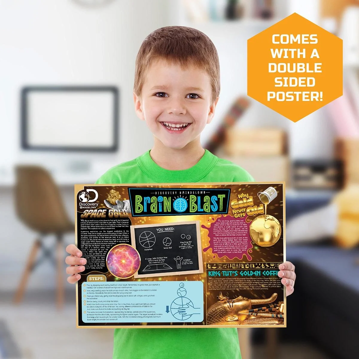 Discovery Mindblow - Fossilienausgrabung - Grabungsset - 2 Stück Archäologie - 8