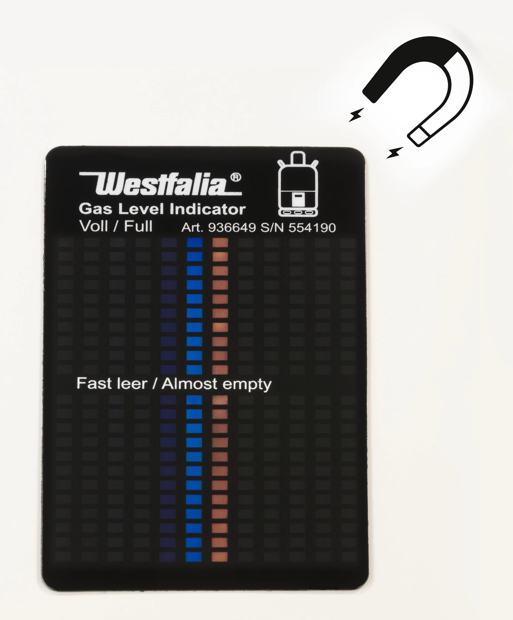 Gasflaschen-Abdeckung mit Gasstandsanzeige - 6