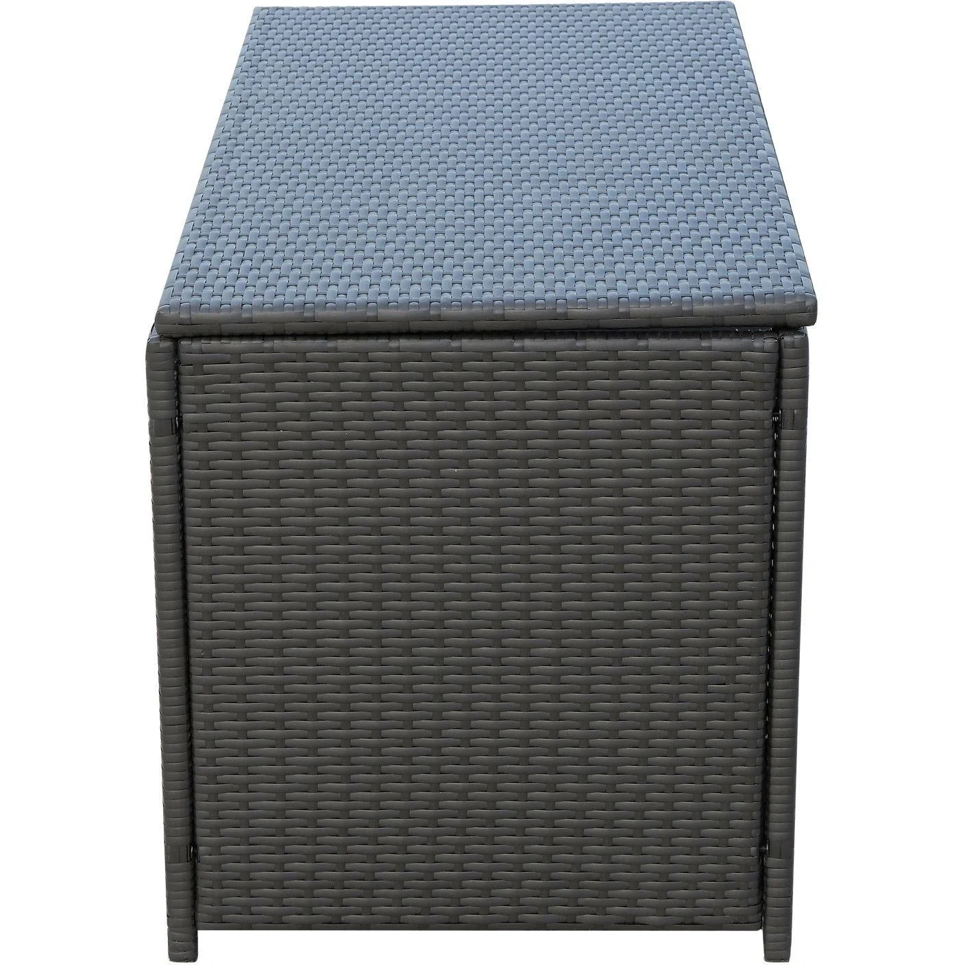 Polyrattan Auflagenbox Gartenbox Metall Braun - 6