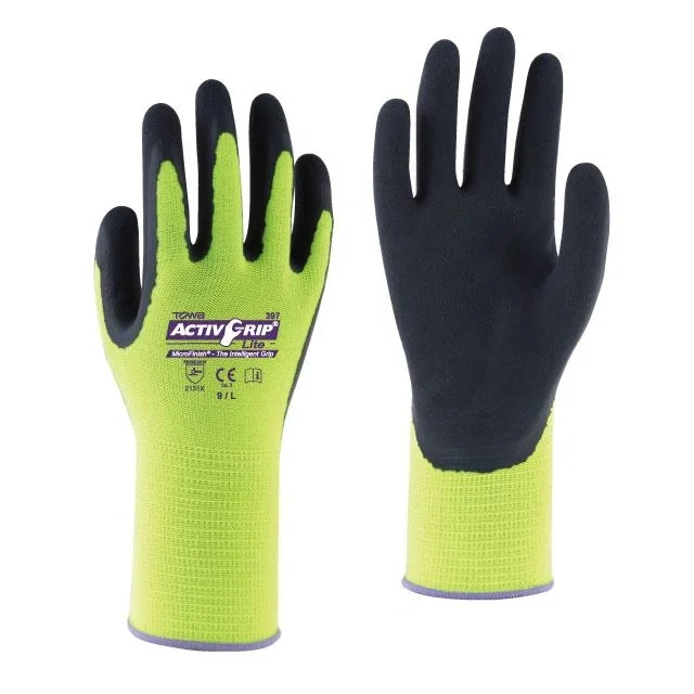 Polyester-Feinstrickhandschuh ActivGrip Lite, Größe 9 - 1