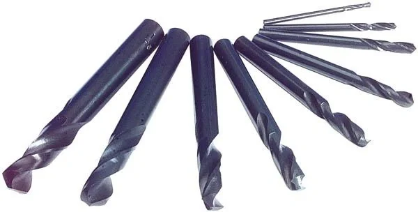 HSS-Spiralbohrer, extra kurz, 9-teilig - 1