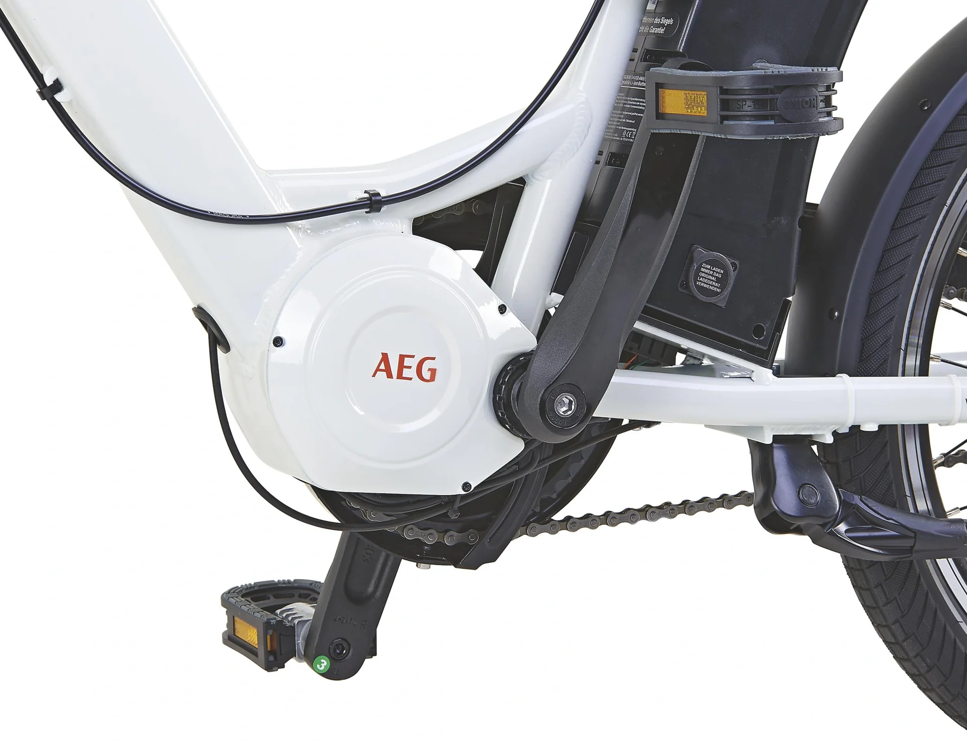 Unisex E-Bike City, 20 Zoll, Rahmengröße 46 cm, 7-Gang Nabenschaltung, weiß-kreide, URBANICER 22.ETU.10 - 4