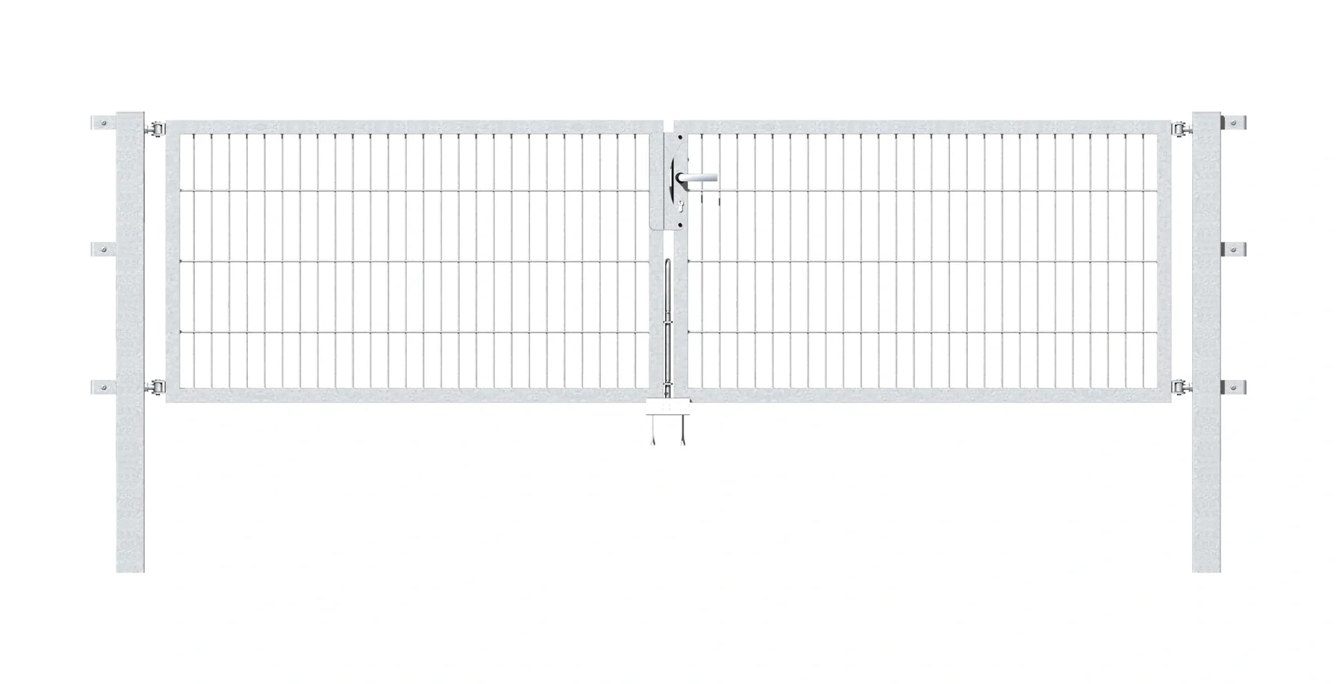 Doppeltor-Set Flexo inkl. Pfosten 3 x 1 m feuerverzinkt - 2