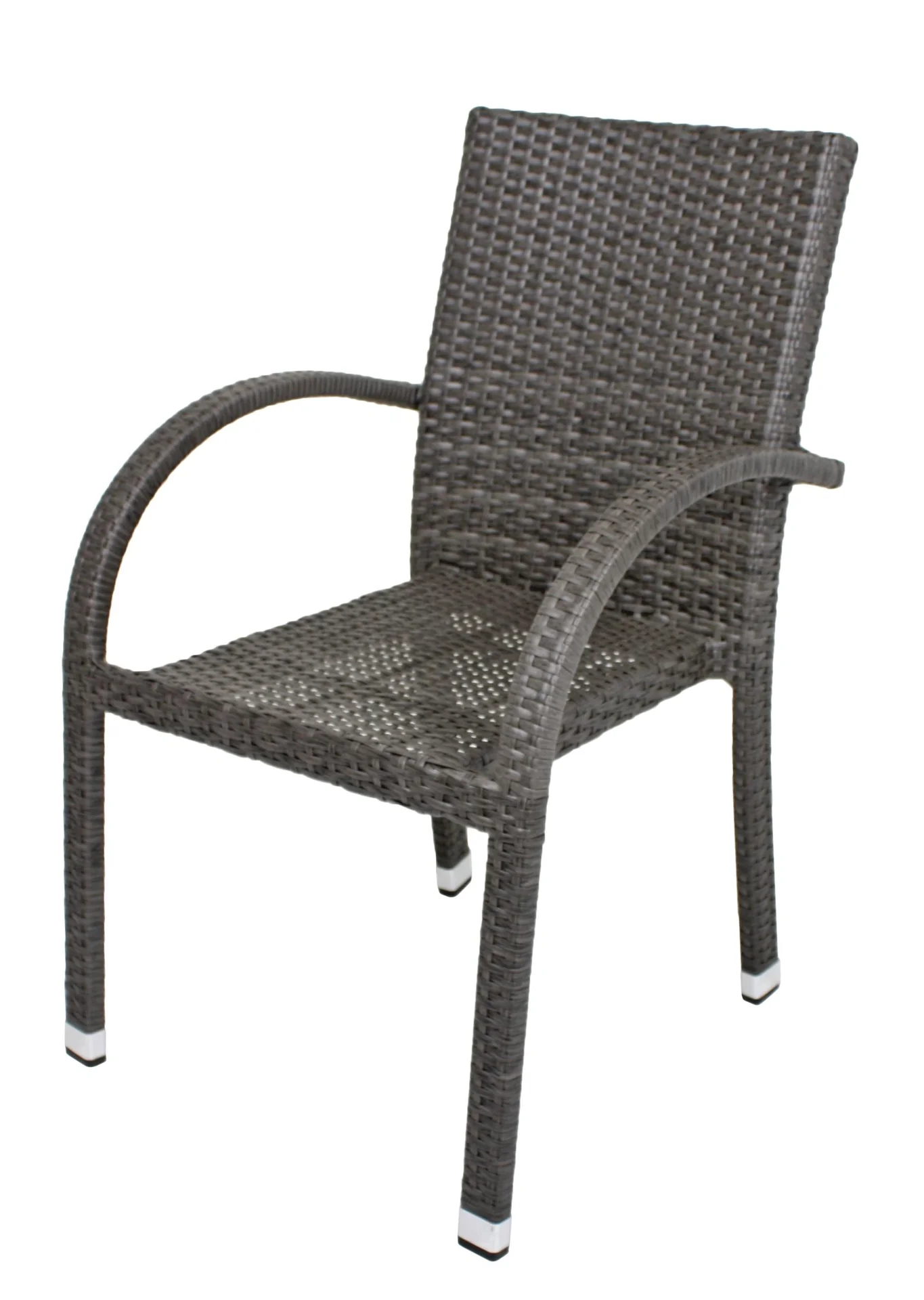 2 x Stapelstuhl "Modesto" dunkelgrau - 2