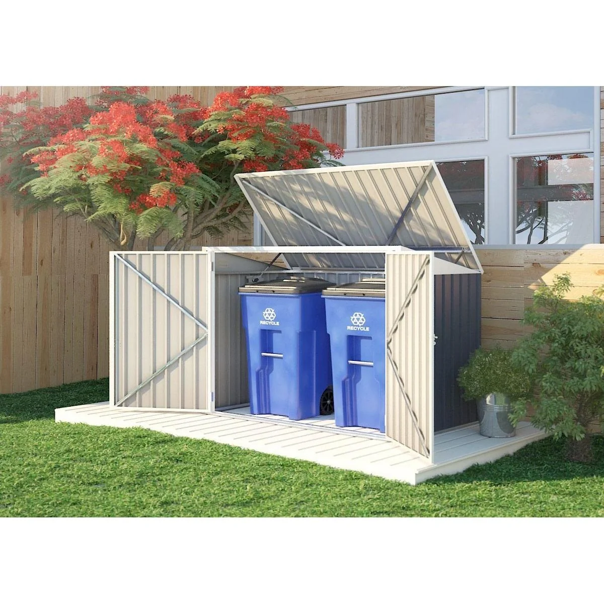 Sinolily Polly B - Aufbewahrung für Abfallbehälter - 4