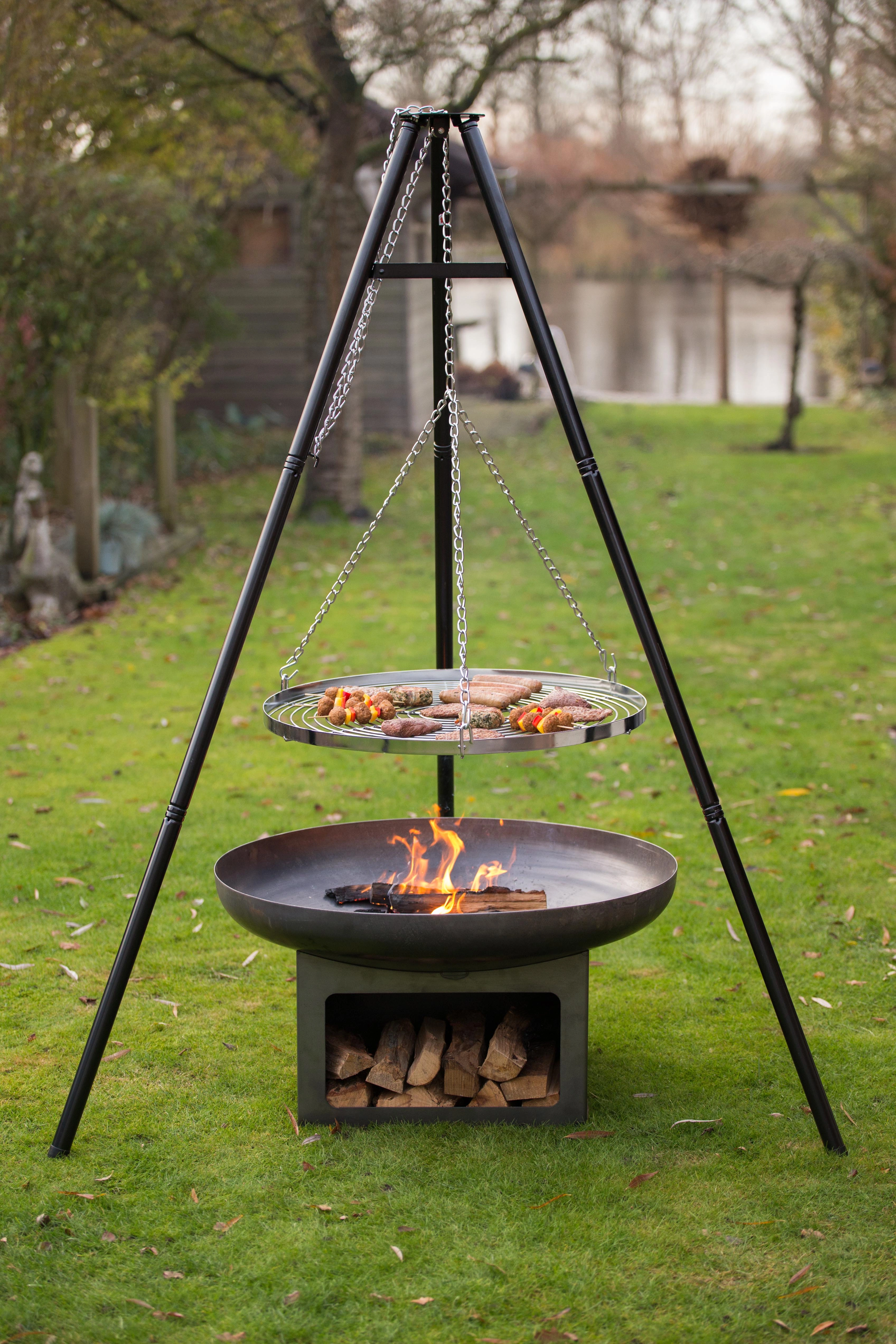Feuerstelle Juva Industrial, Ø 80 cm - 7