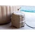 Aufblasbarer Jacuzzi Purespa | 4-Sitzer | Ø196 Cm | PVC | Beige - 10