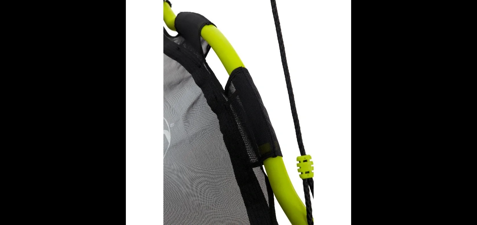 Nestschaukel Glide, Outdoor-Nestschaukel und Hängematte für Kinder, Schaukelseile höhenverstellbar, lime grün - 9