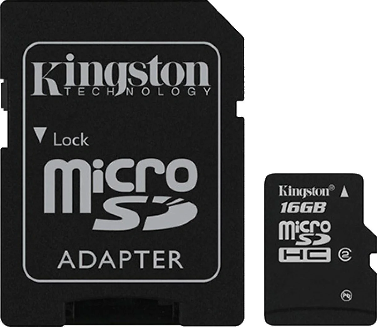 16 GB Micro SD Karte mit Adapter - 1