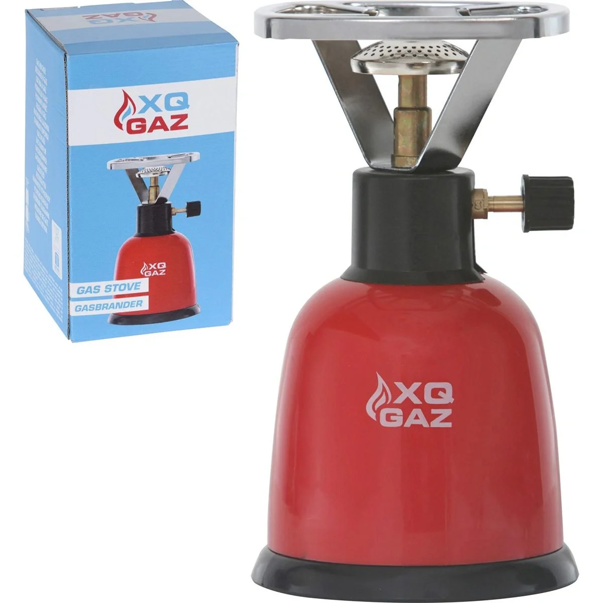 XQGaz 1 Brenner Camping-Gasherd -BASIS - 190 GRAM - 1
