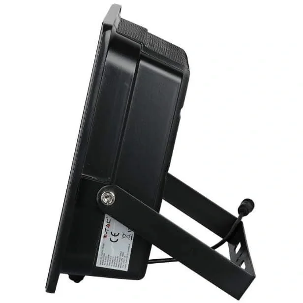 VT-100W Solar-Flutlicht mit Solarpanel - 2450 Lm - 6000K - Schwarz - 9