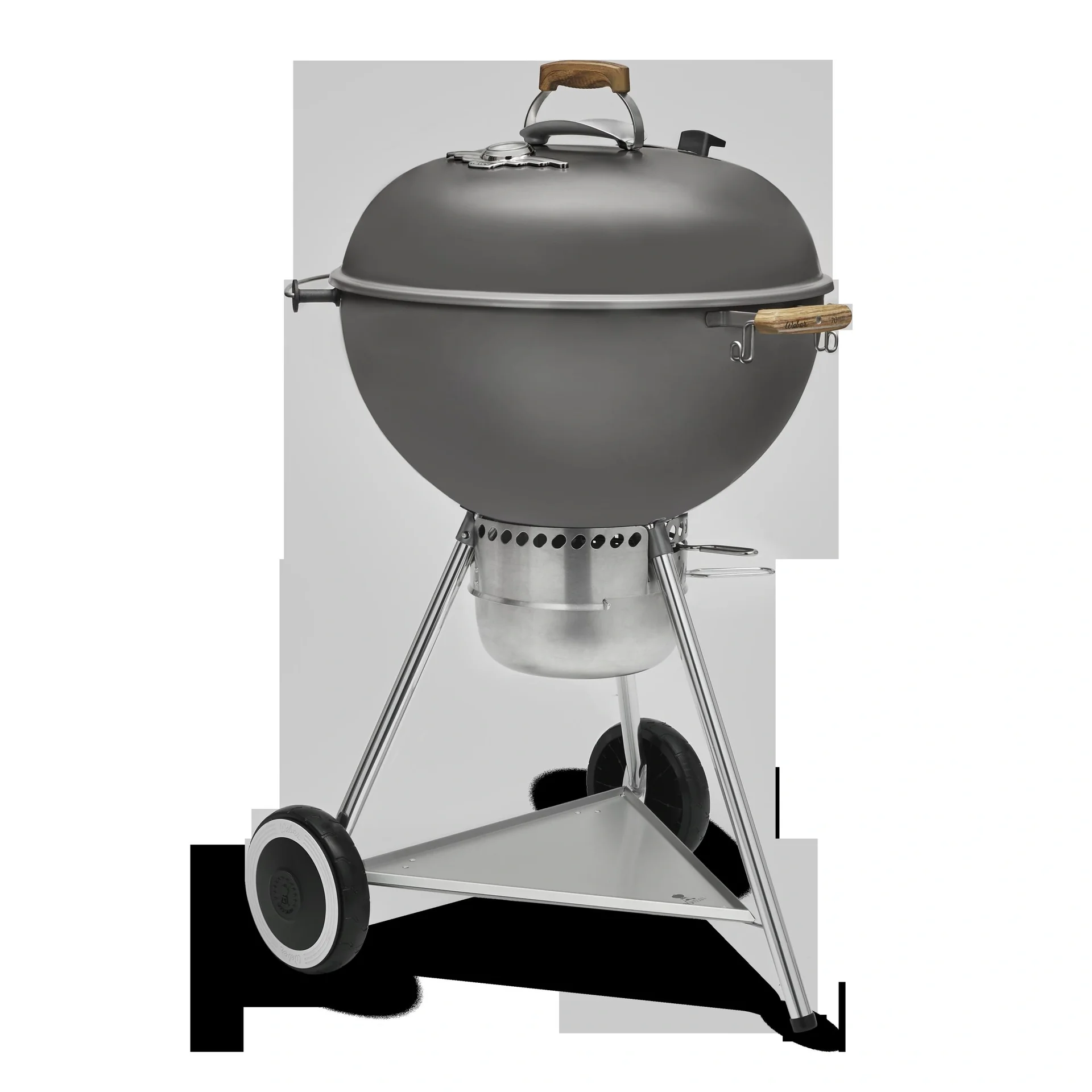 Holzkohle-Kugelgrill 70th Anniversary Edition Kettle, 57 cm, Metallic Grey - 5