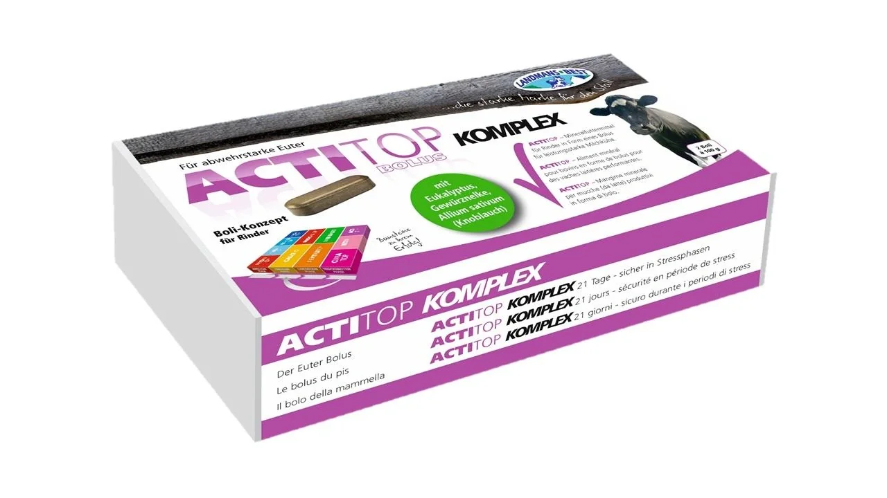 Mineralfuttermittel ACTITOP KOMPLEX Euterbolus, 2 Boli à 100 g - 1