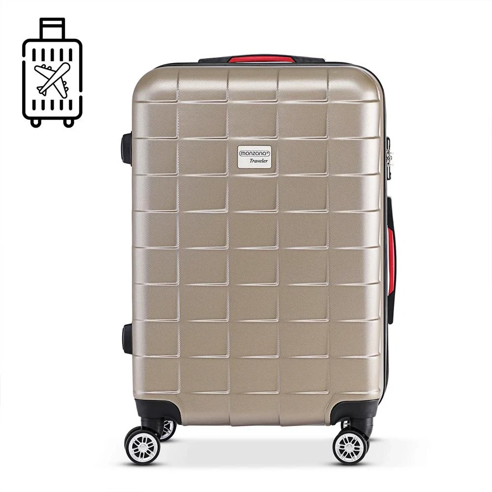 Exopack Hartschalenkoffer Champagner 65x41x27cm - 1