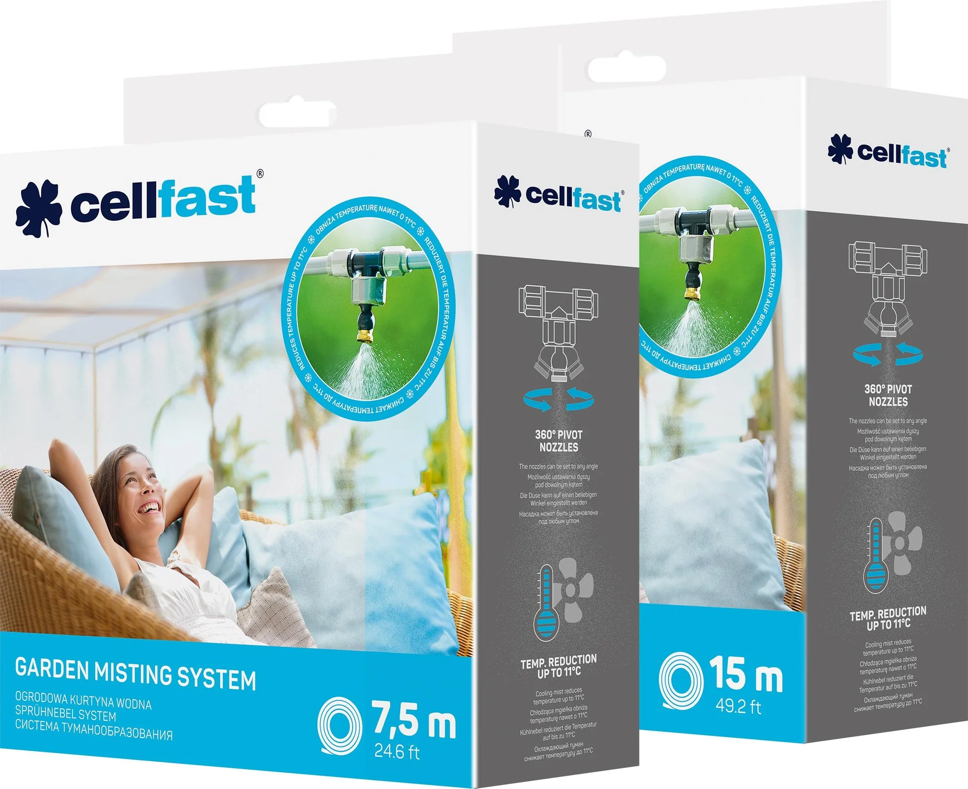 Sprühnebel System 15 m - 8