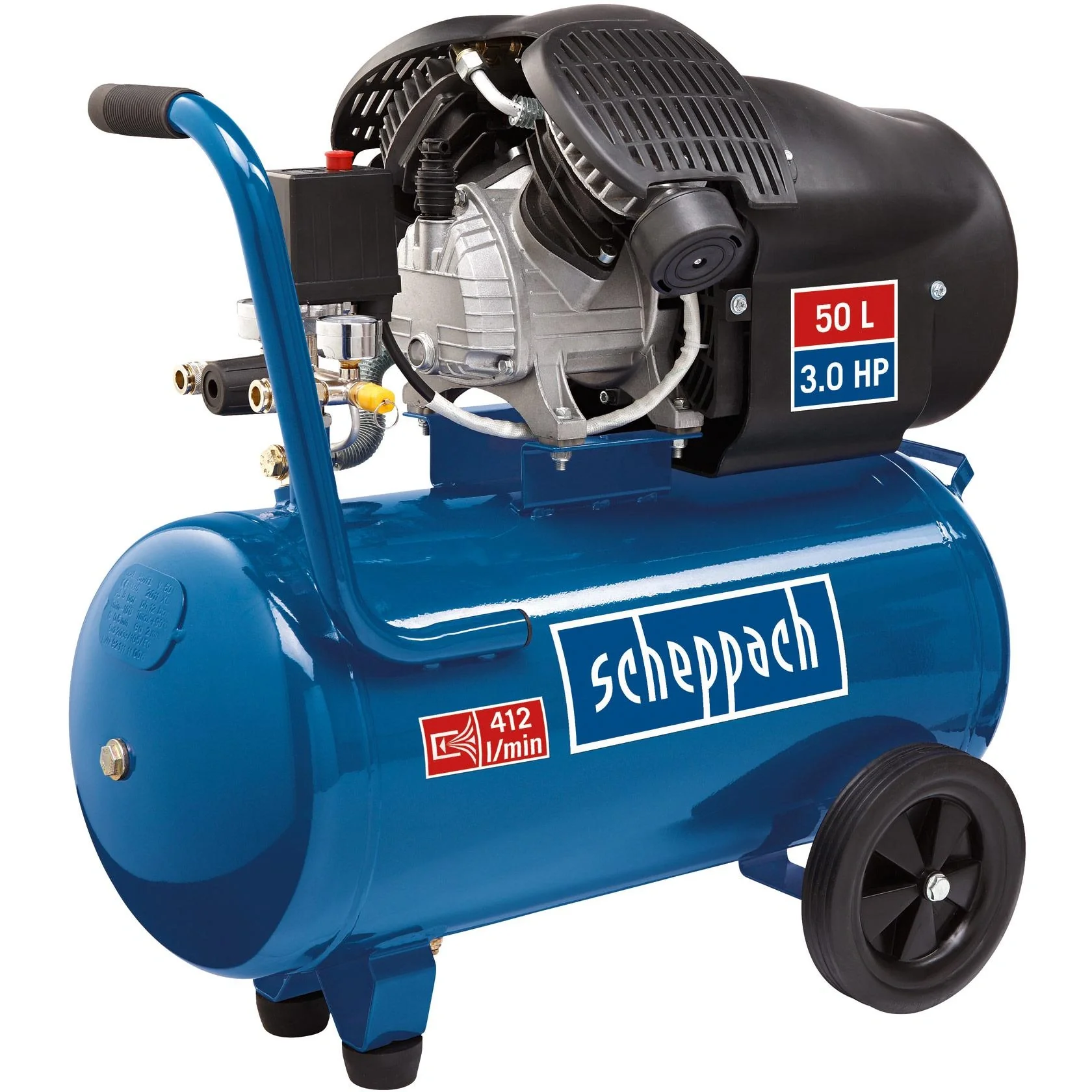 KOMPRESSOR HC52DC PROFI 50L 8 BAR - 1