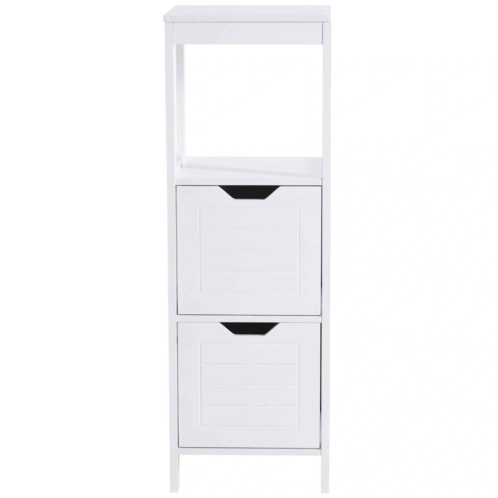 Schrank mit 2 Schubladen und 1 offenem Regal - 7