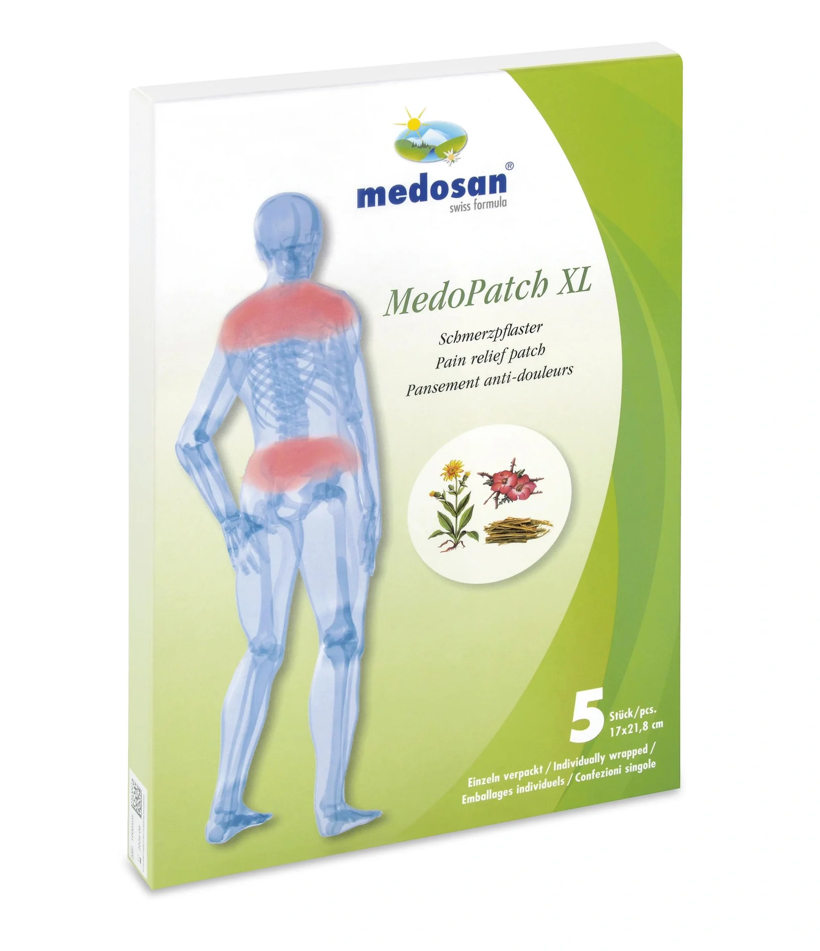 Schmerzpflaster XL MedoPatch, 5 Stück - 4