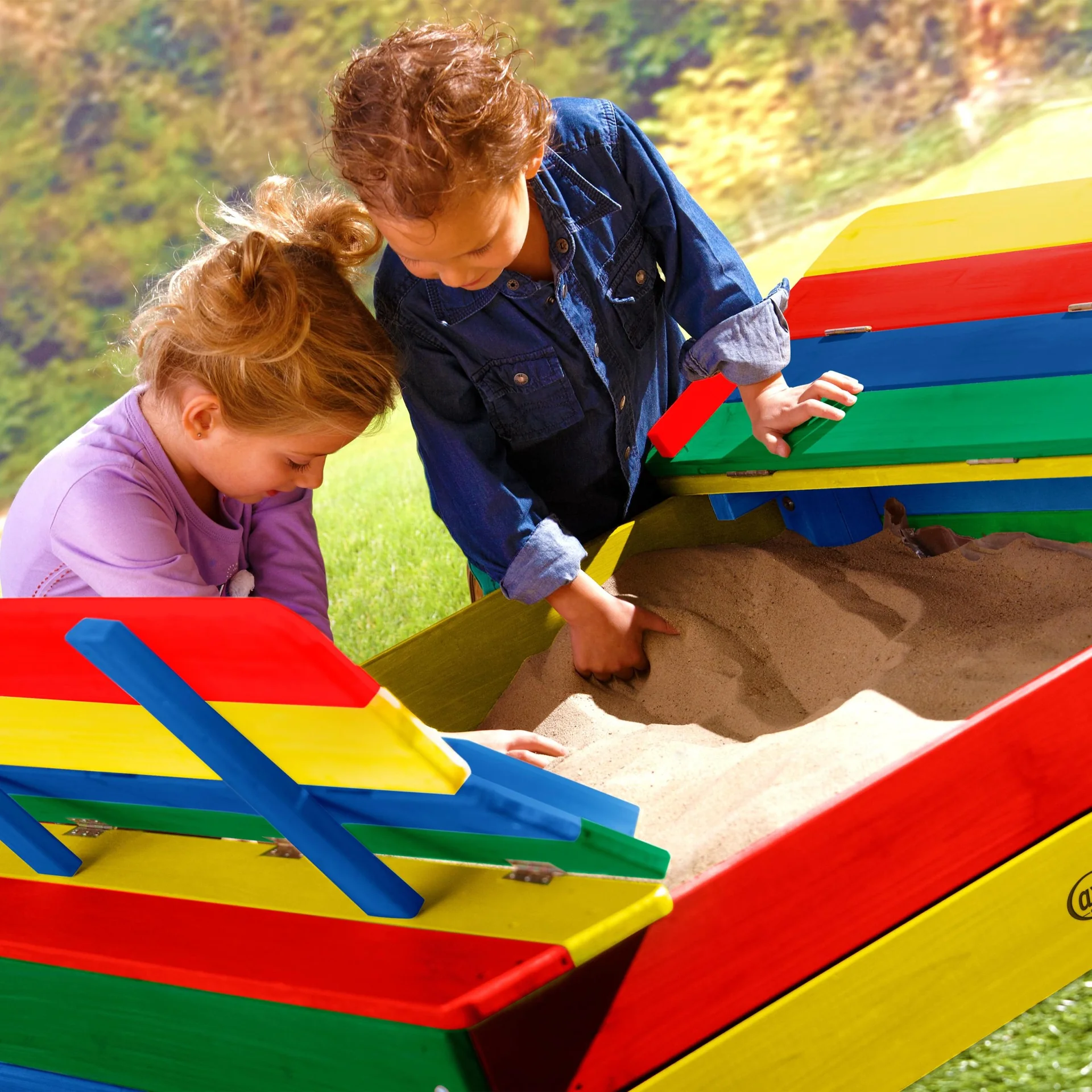 Ella Sandkasten Regenbogen - 12