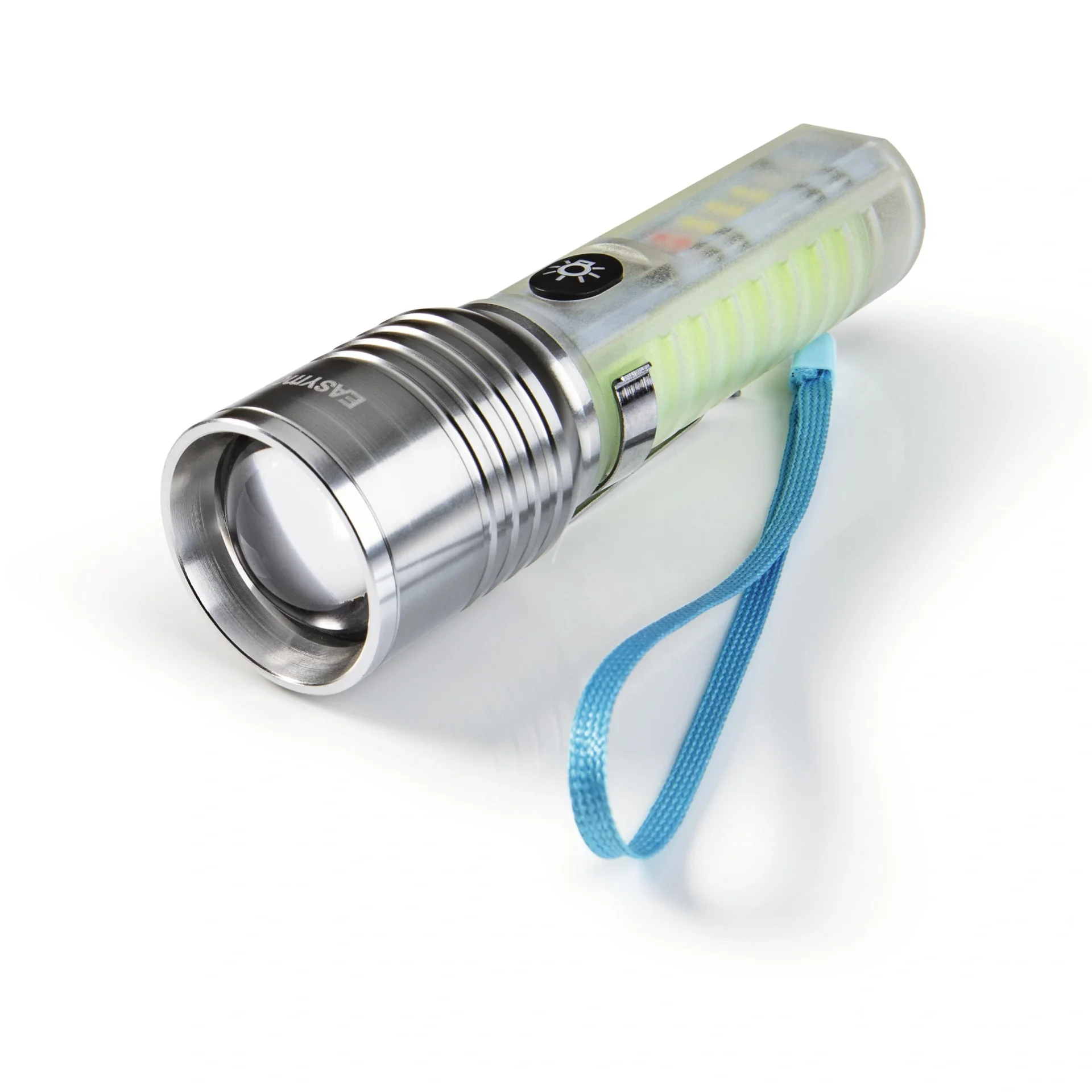 Power Taschenlampe mit fluoreszierendem Griff, aufladbar - 11