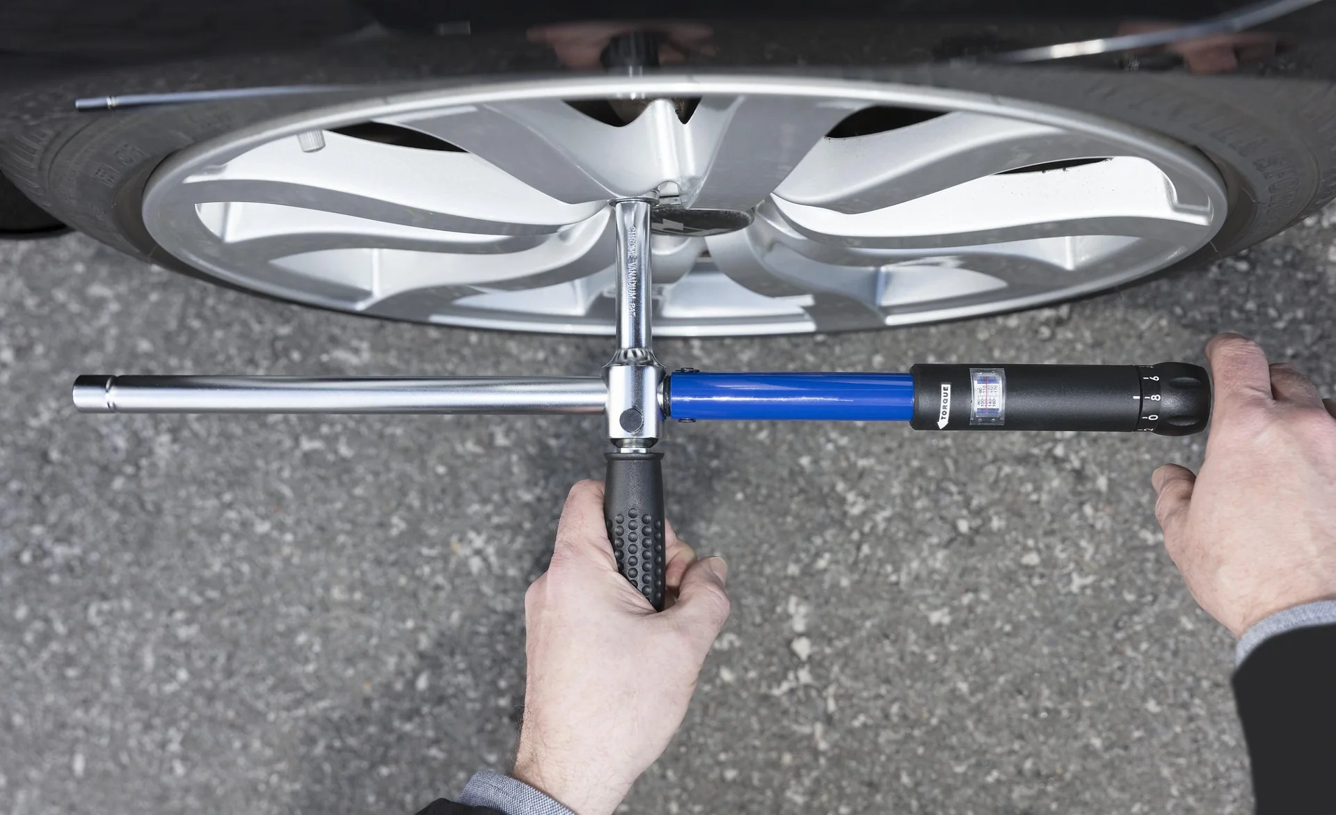 Radkreuz - Drehmomentschlüssel - 70 - 170 Nm - 9