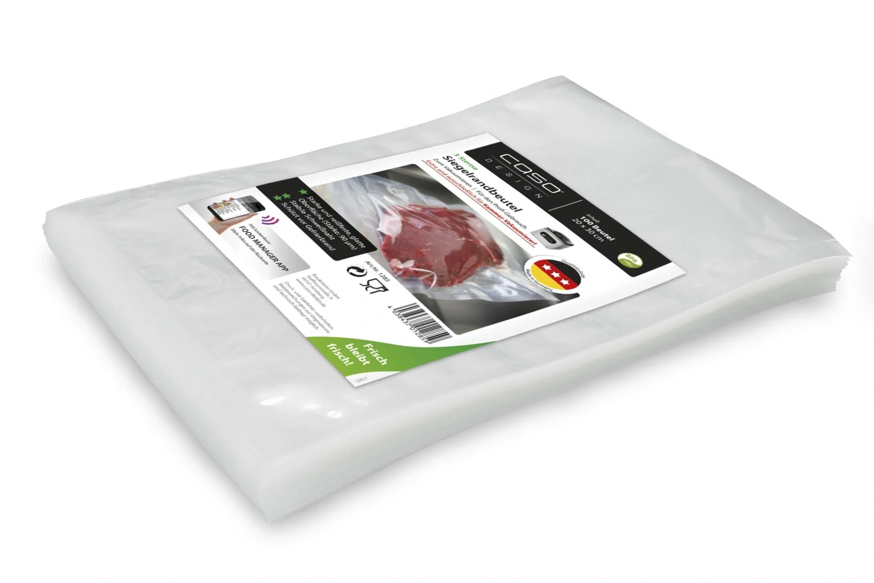 Siegelrandbeutel 20 x 30cm, 100 Stück - 3