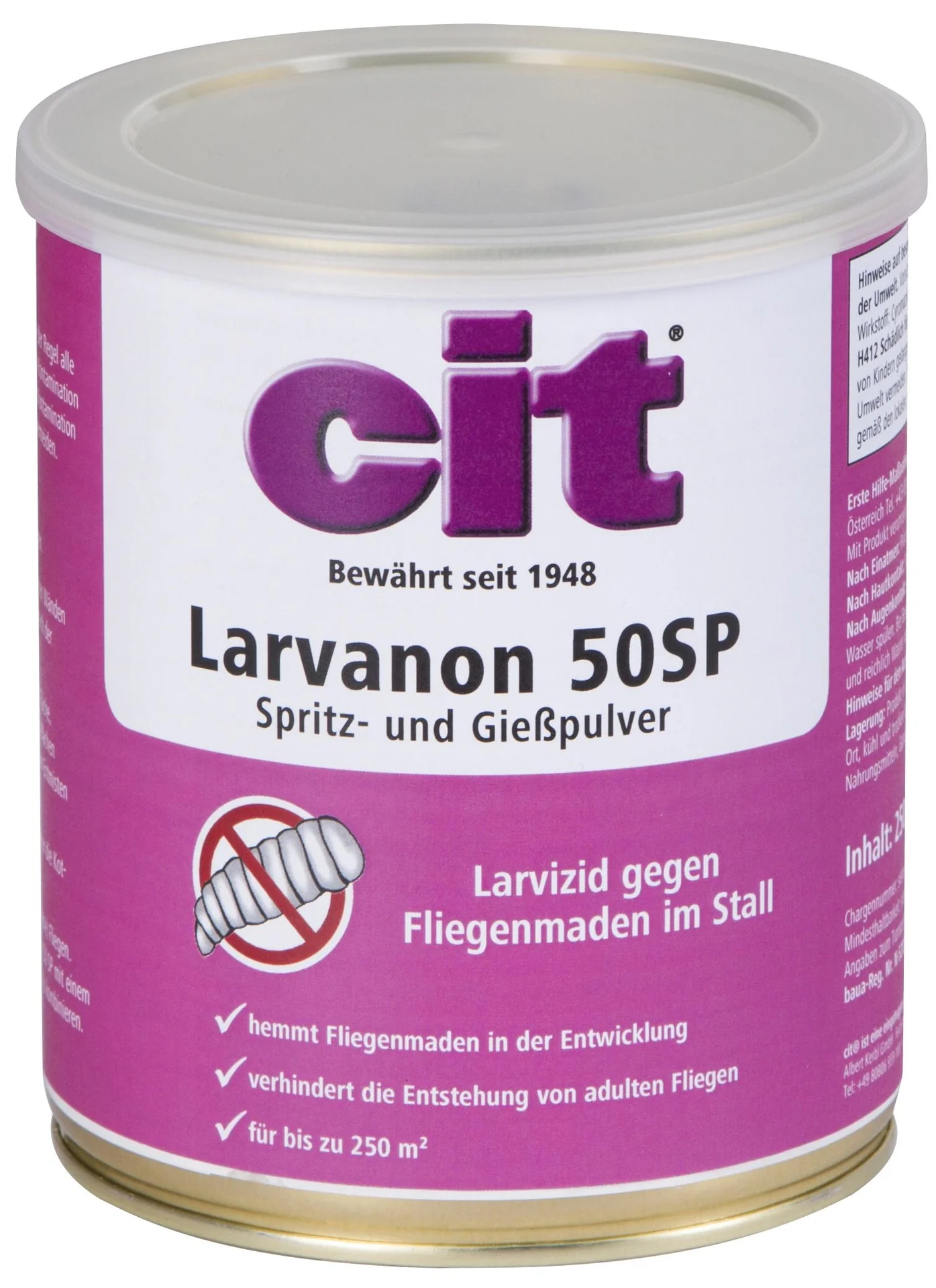 Larvizid Larvanon 50 SG (Spritzpulver), 250 g - 1