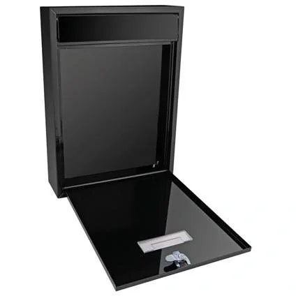 Briefkasten Ibiza Silber - 260x80x360 mm - 3