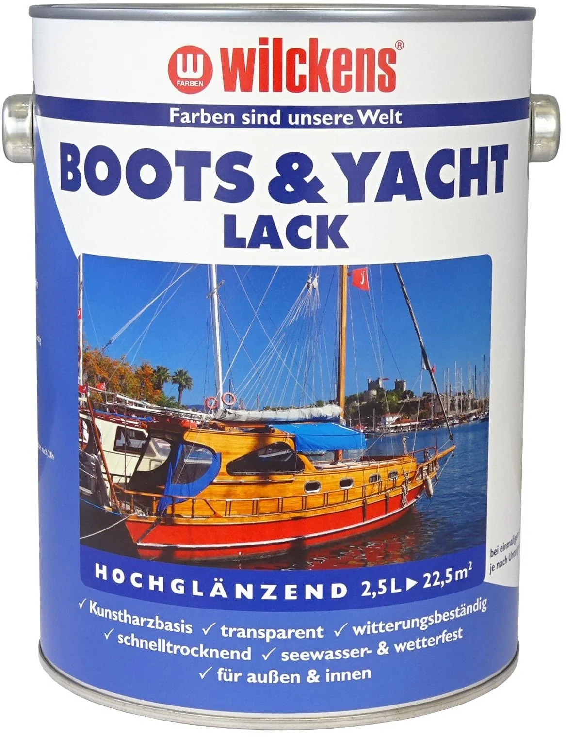 Boots & Yachtlack farblos, 2500 ml - 1