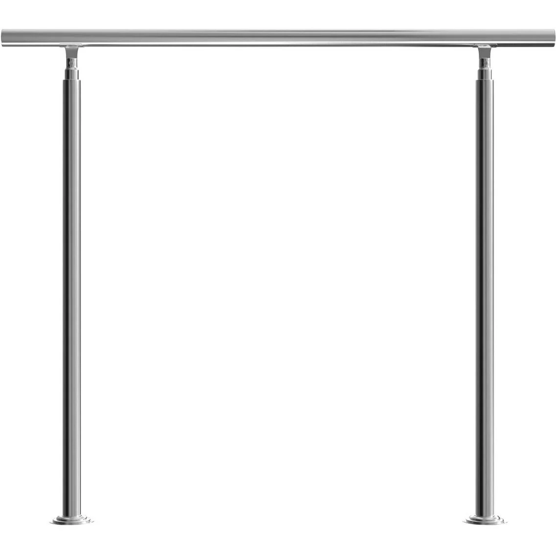 Geländer - Edelstahl - silber - 107,5 x 120 cm - 4