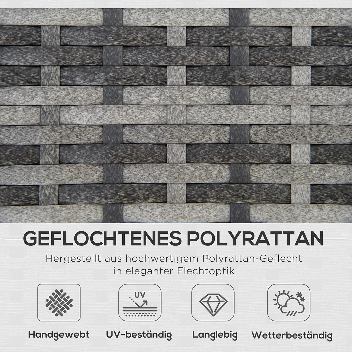 Zwergkaninchenstall mit Außengehege 210 cm x 45,5 m x 84, 5 cm - 6