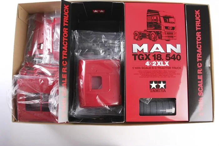 RC MAN TGX 18.540 rot metallic - 2