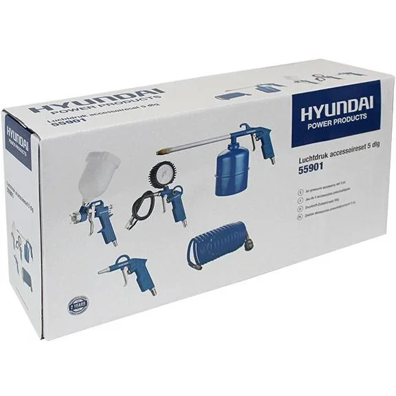 5-teiliges Kompressor-Zubehörset - 6