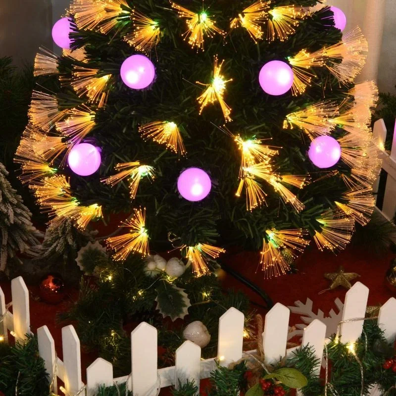 Künstlicher Weihnachtsbaum mit LED Beleuchtung grün - 10