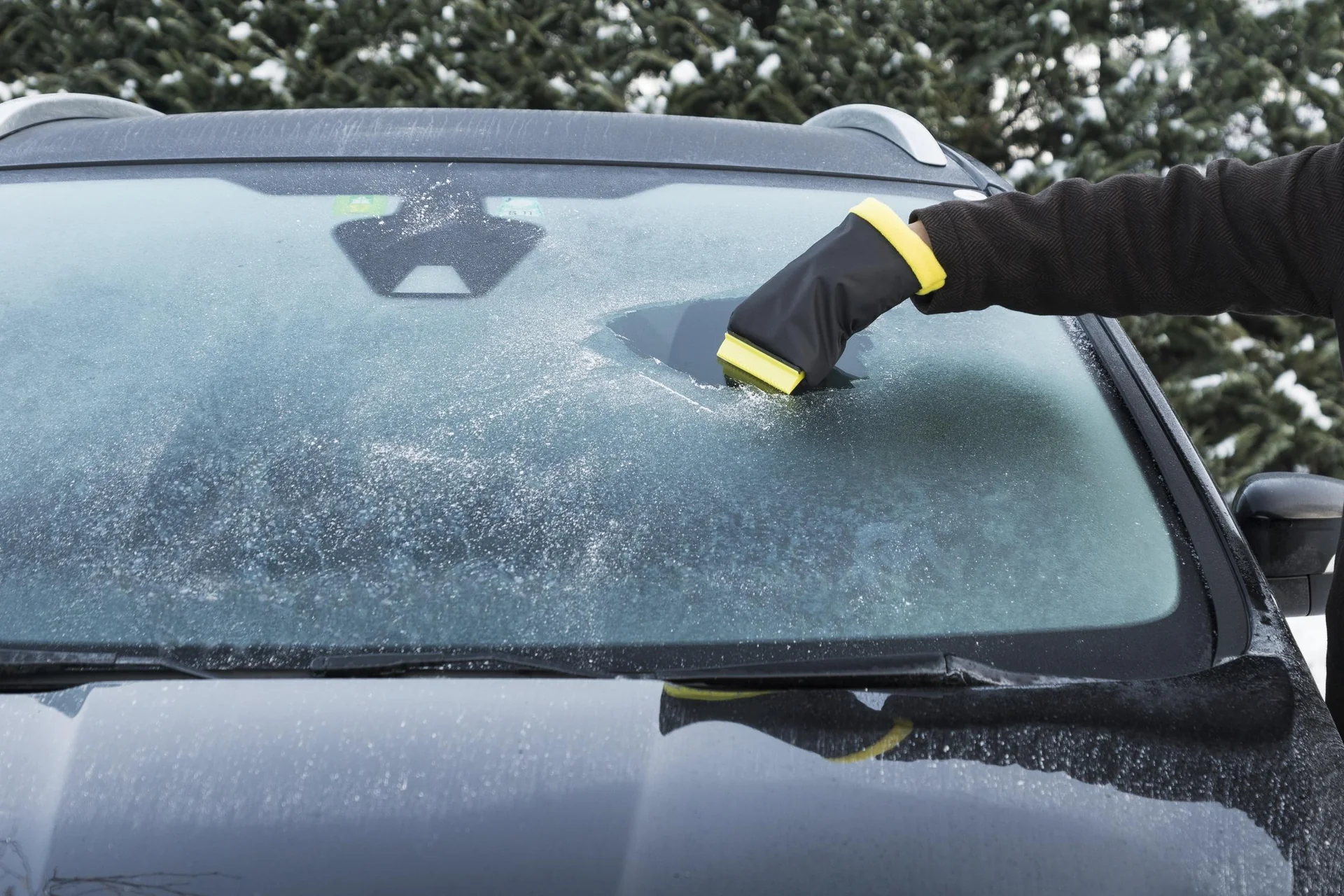 Eiskratzer mit Handschuh 30x10 cm - 2